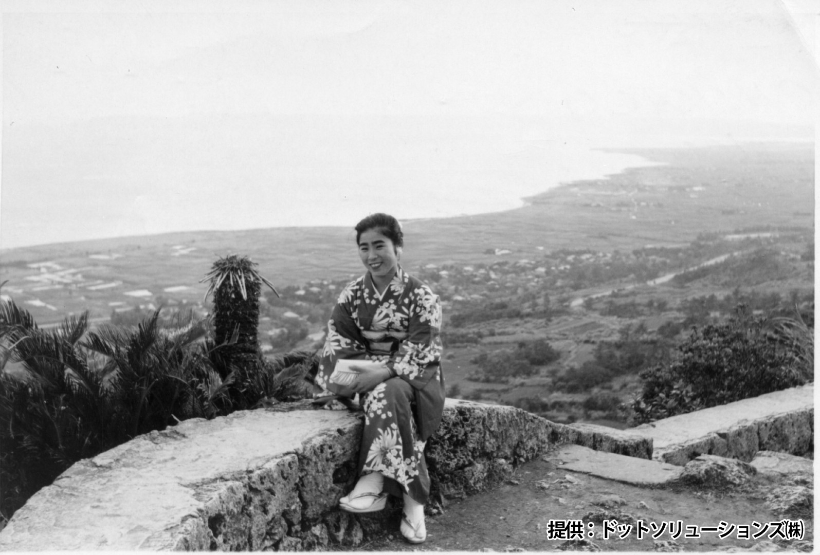 95 中城城跡より