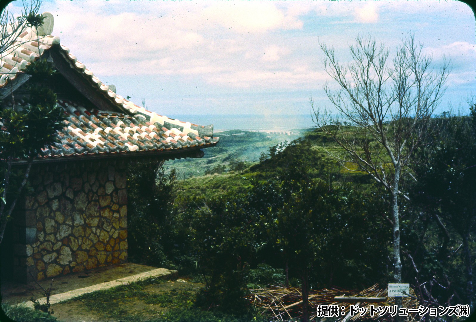 105 中城城跡から見た風景