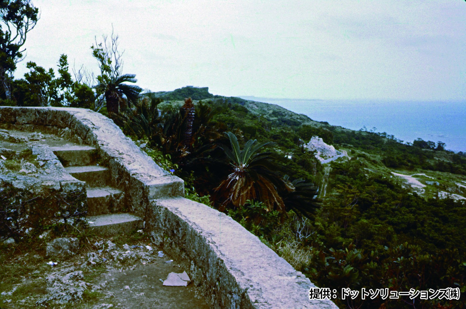 114 中城城跡　一の郭から見た風景